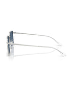 Idan Bio-Based Sunglasses - Silver/Dark Blue - Ray-Ban