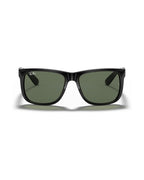 Justin Sunglasses - Black/Dark Green - Ray-Ban