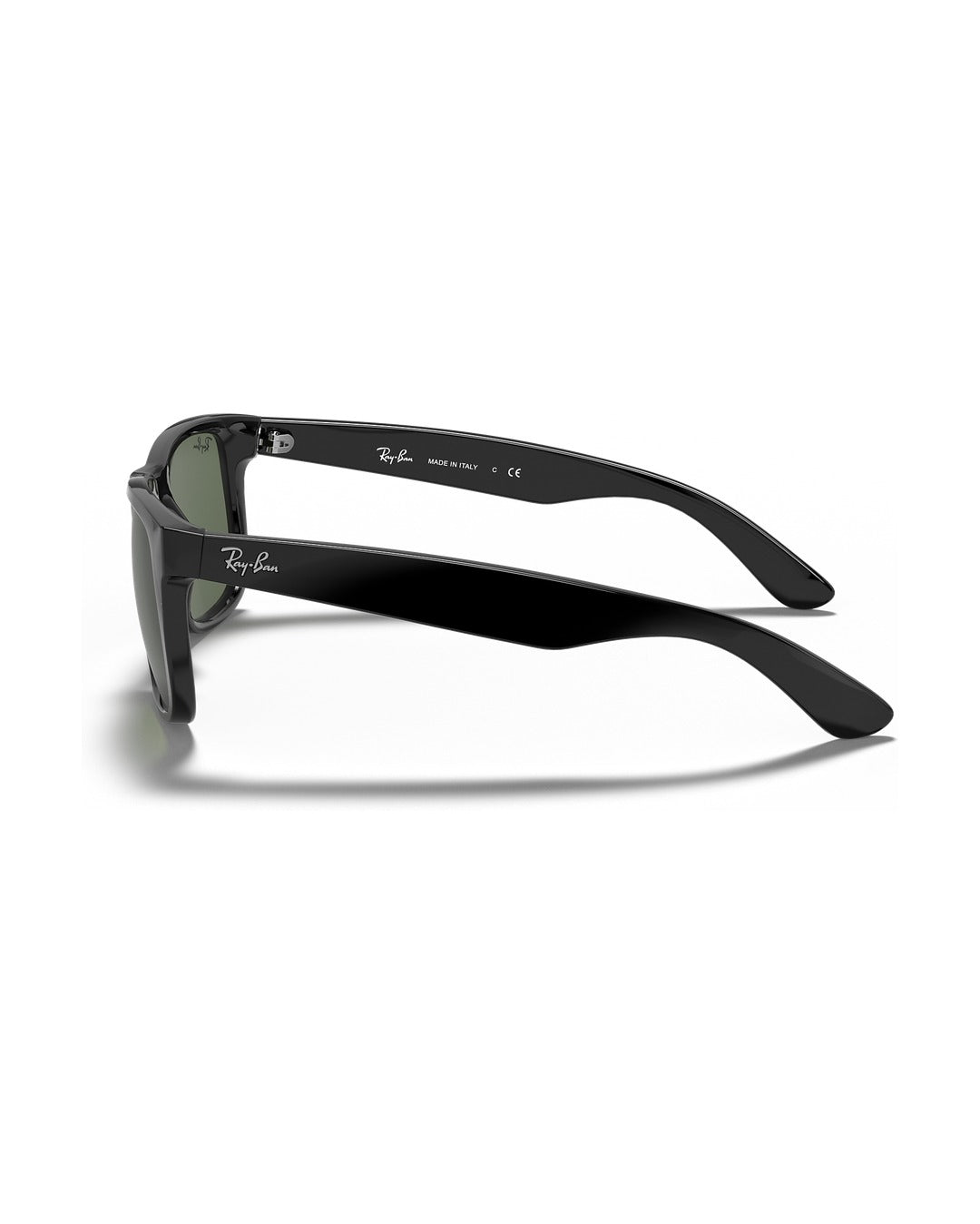 Justin Sunglasses - Black/Dark Green - Ray-Ban