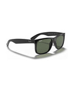 Justin Sunglasses - Black/Dark Green - Ray-Ban