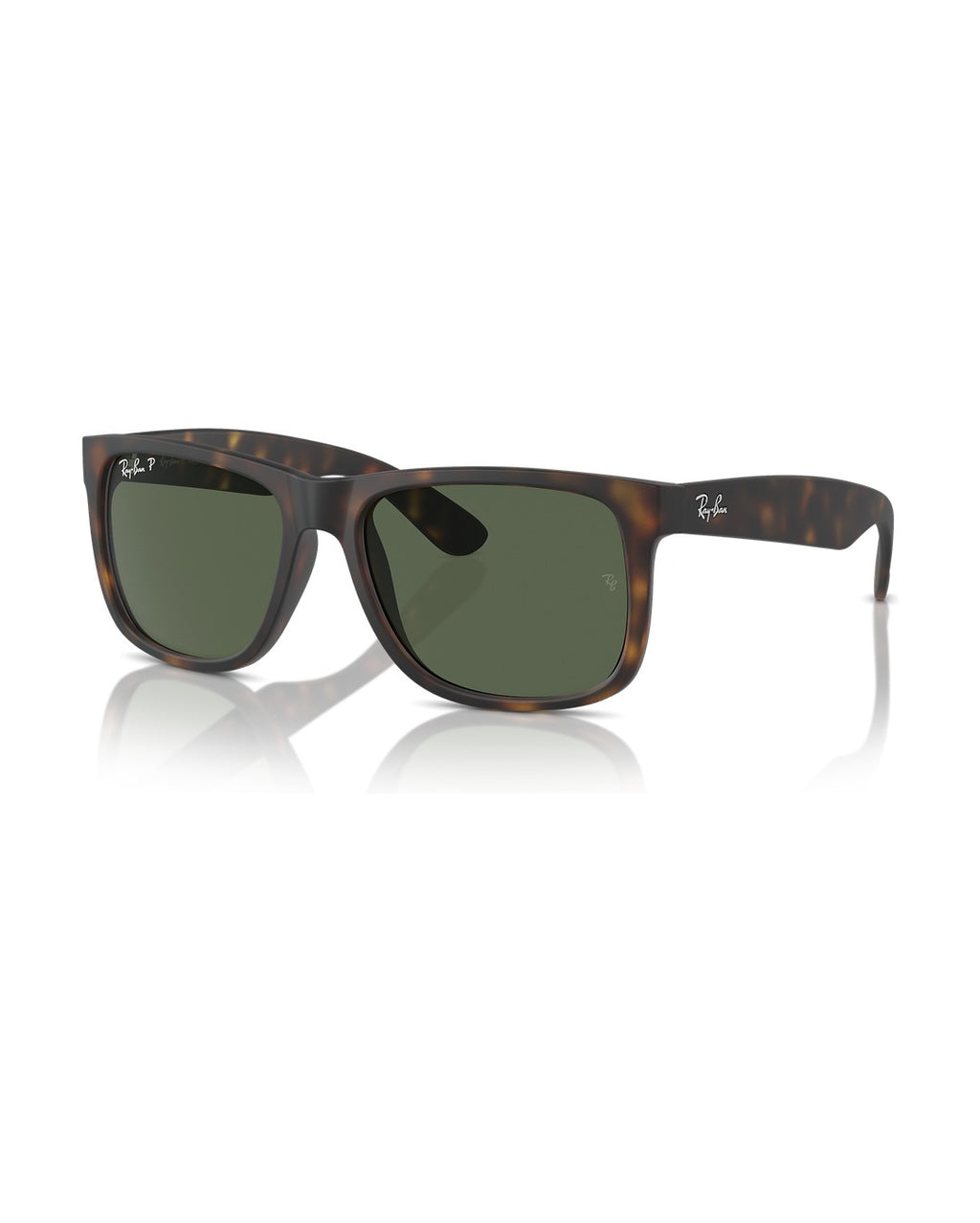 Justin Sunglasses - Havana/Dark Green Polarized - Ray-Ban