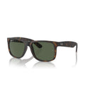 Justin Sunglasses - Havana/Dark Green Polarized - Ray-Ban