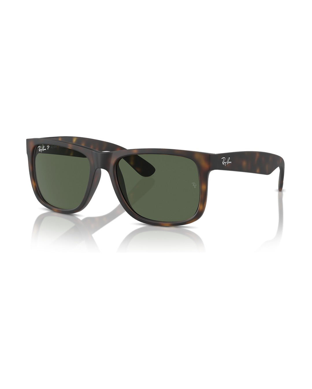 Justin Sunglasses - Havana/Dark Green Polarized - Ray-Ban