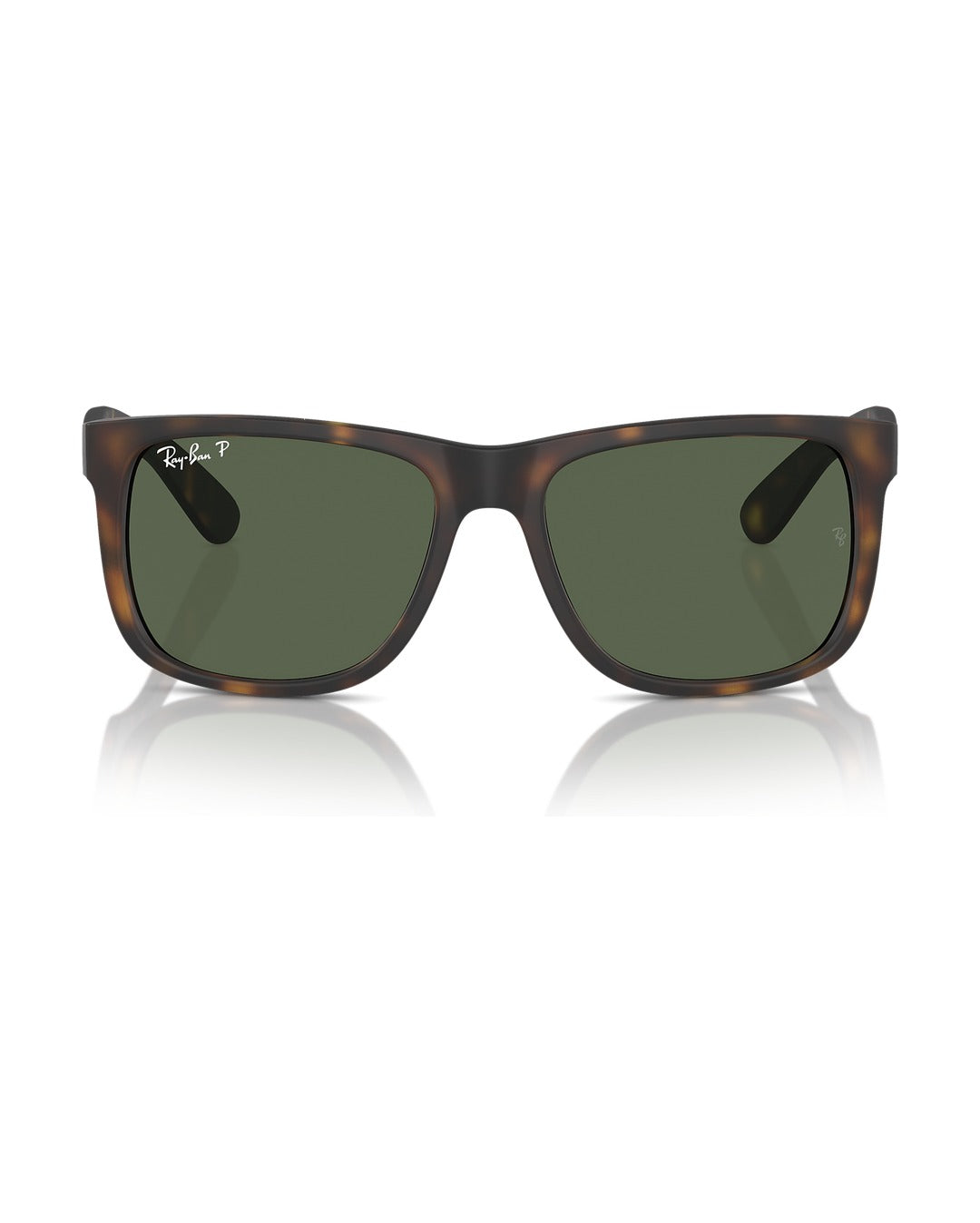 Justin Sunglasses - Havana/Dark Green Polarized - Ray-Ban
