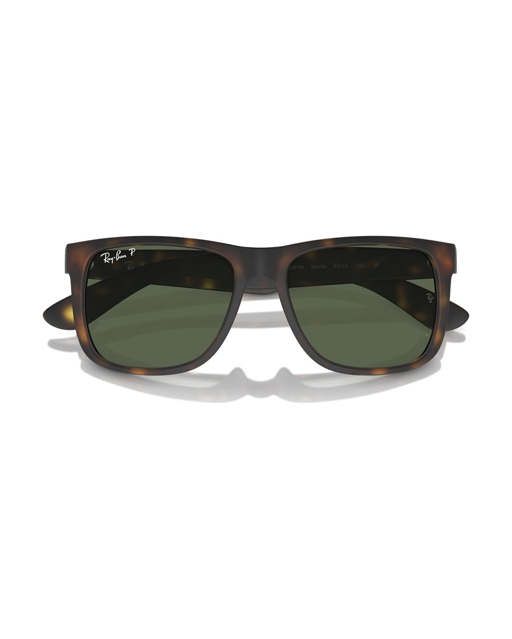 Justin Sunglasses - Havana/Dark Green Polarized - Ray-Ban