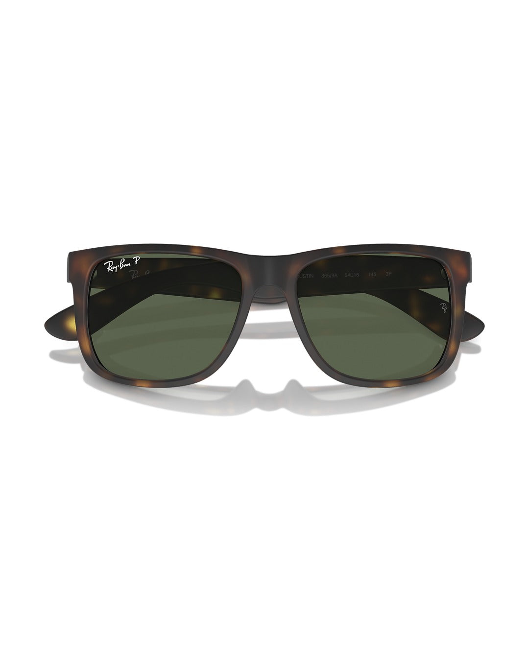 Justin Sunglasses - Havana/Dark Green Polarized - Ray-Ban