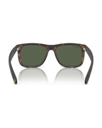 Justin Sunglasses - Havana/Dark Green Polarized - Ray-Ban