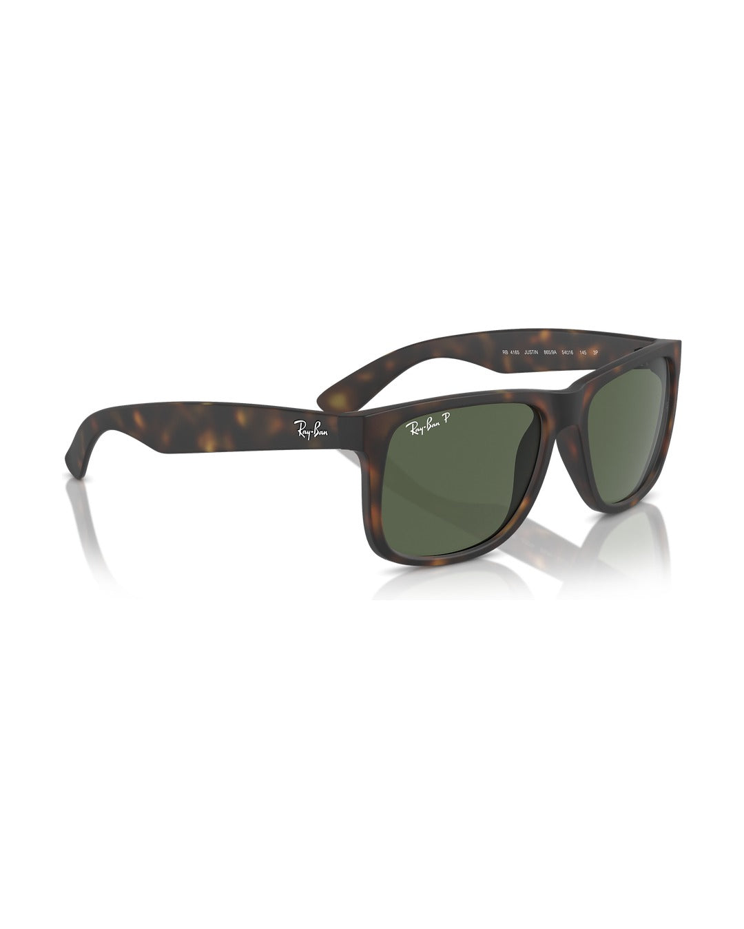 Justin Sunglasses - Havana/Dark Green Polarized - Ray-Ban