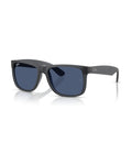 Justin Sunglasses - Opal Grey/Dark Blue - Ray-Ban