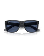 Justin Sunglasses - Opal Grey/Dark Blue - Ray-Ban