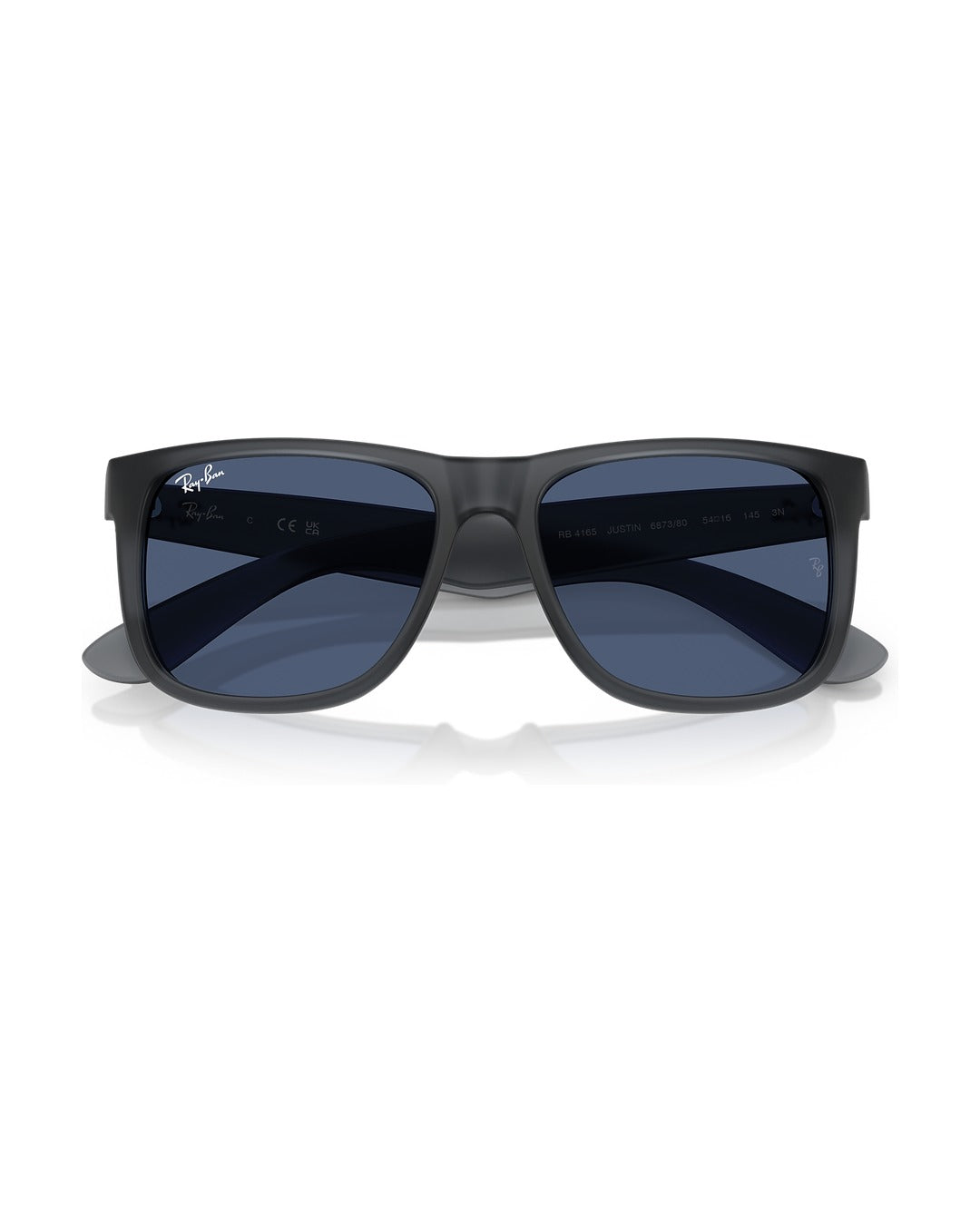 Justin Sunglasses - Opal Grey/Dark Blue - Ray-Ban