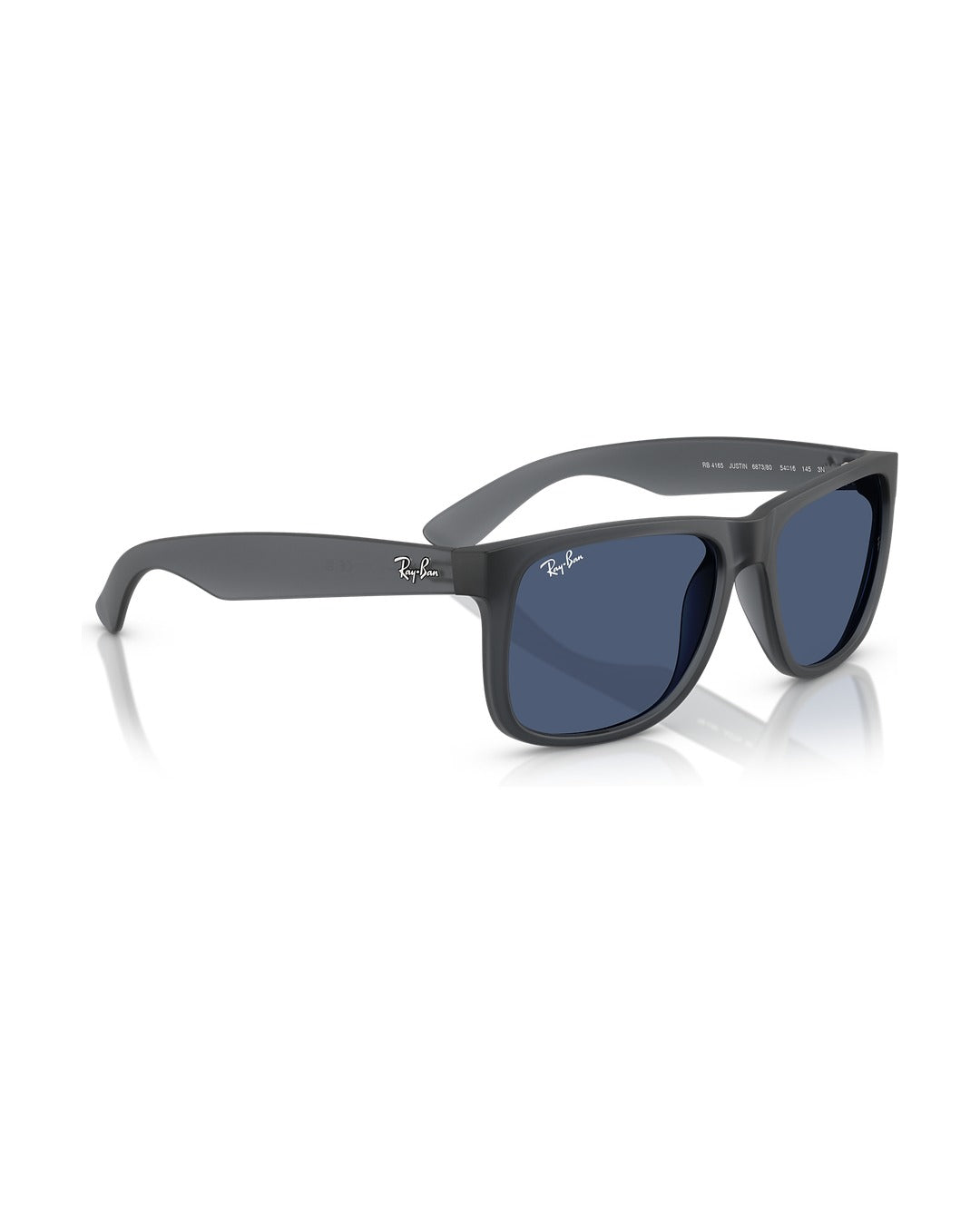 Justin Sunglasses - Opal Grey/Dark Blue - Ray-Ban