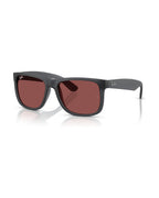 Justin Sunglasses - Opal Grey/Dark Violet - Ray-Ban