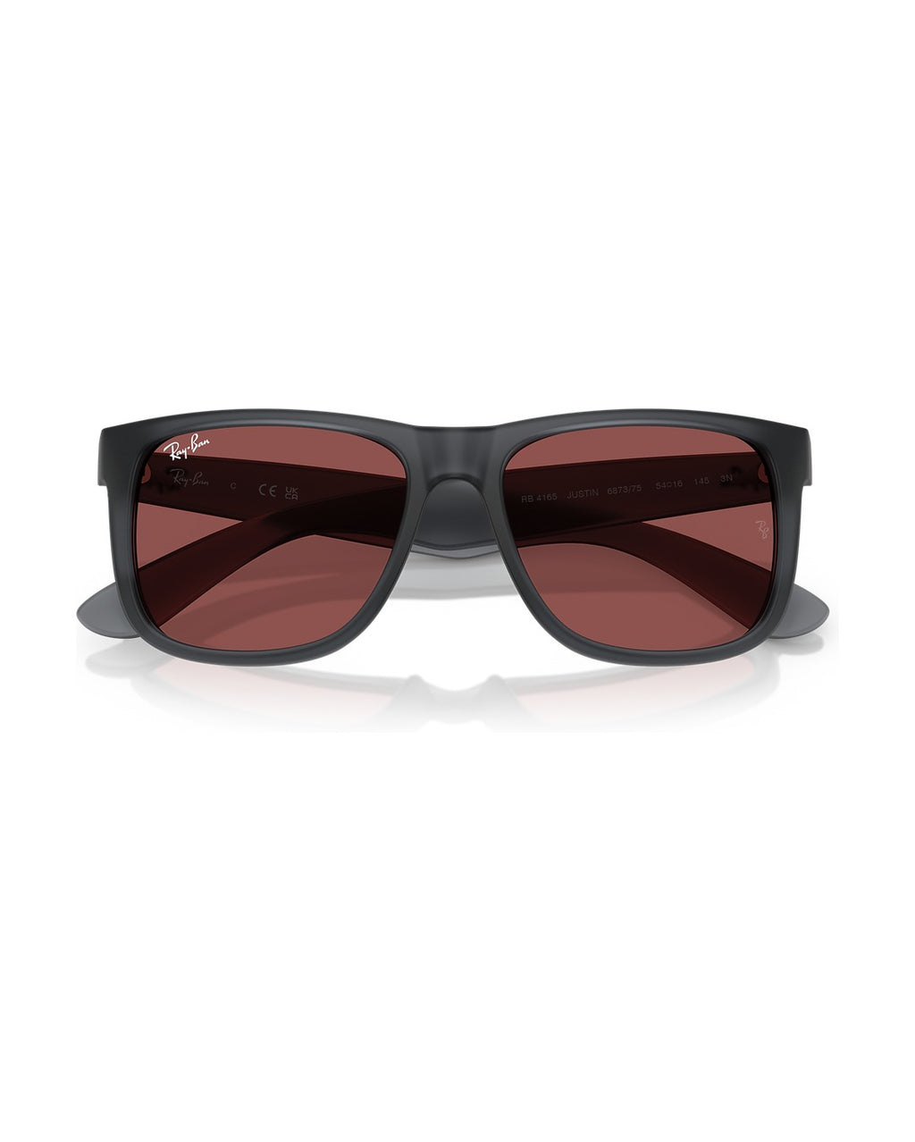 Justin Sunglasses - Opal Grey/Dark Violet - Ray-Ban