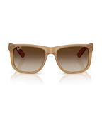 Justin Sunglasses - Rubber Beige/Gradient Brown - Ray-Ban