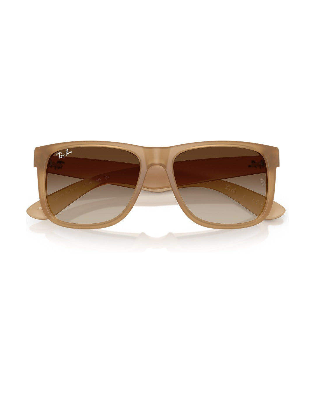 Justin Sunglasses - Rubber Beige/Gradient Brown - Ray-Ban