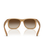 Justin Sunglasses - Rubber Beige/Gradient Brown - Ray-Ban