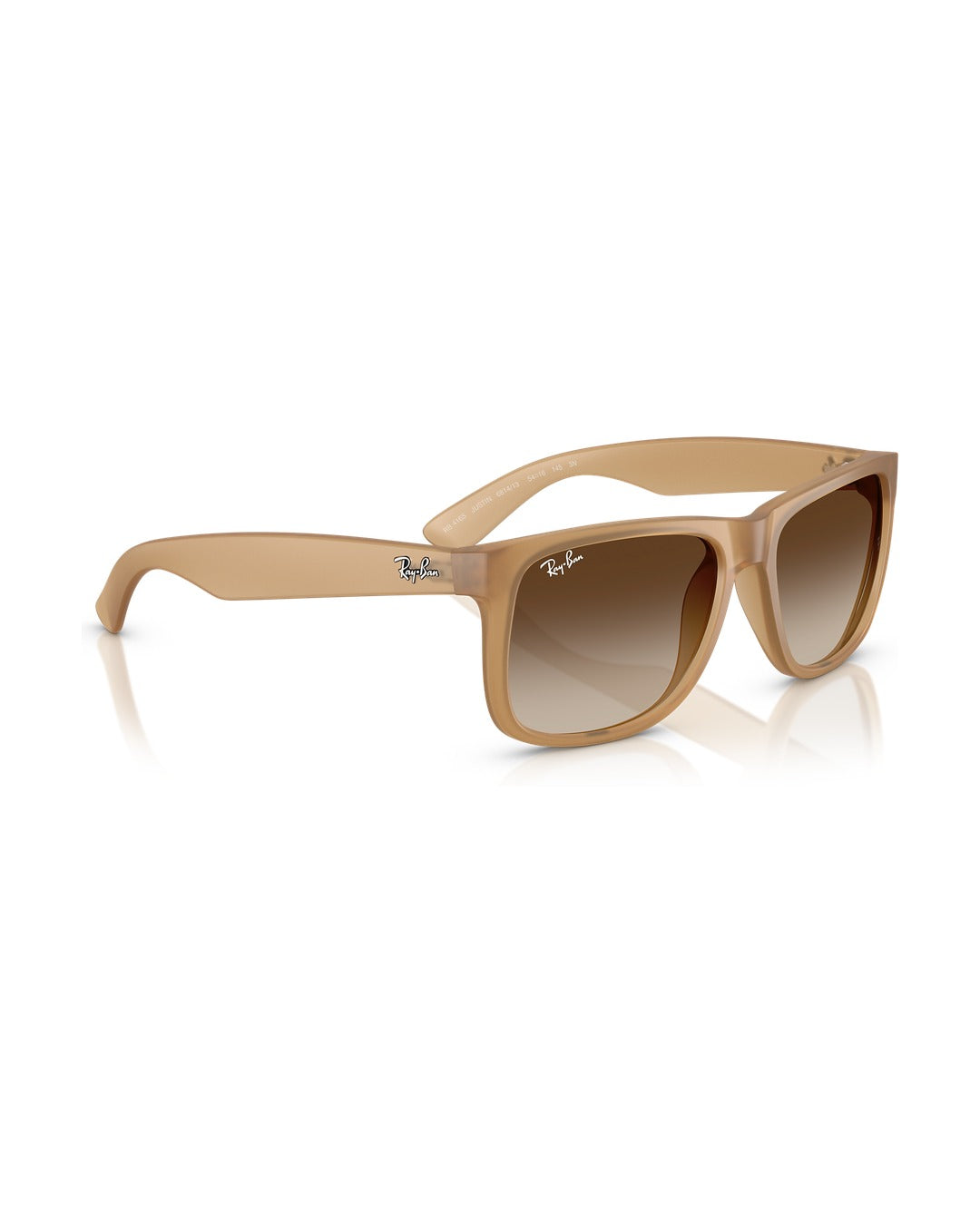 Justin Sunglasses - Rubber Beige/Gradient Brown - Ray-Ban