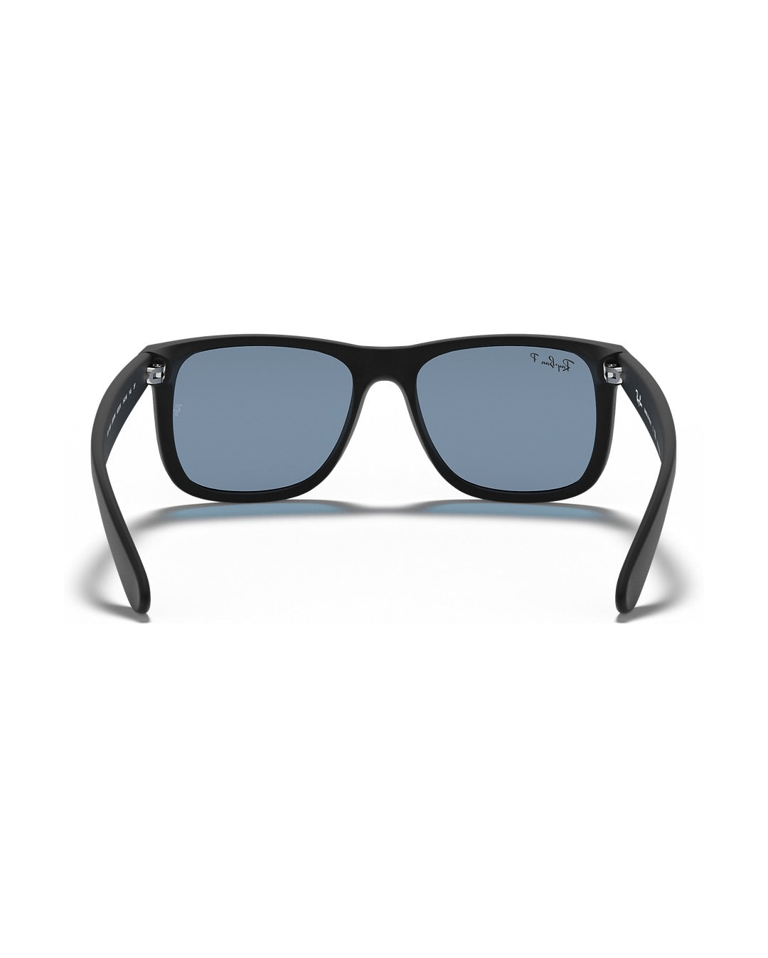 Justin Sunglasses - Rubber Black/Dark Blue Polarized - Ray-Ban