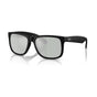 Rubber Black/Green Mirror Silver Polarised (special order)