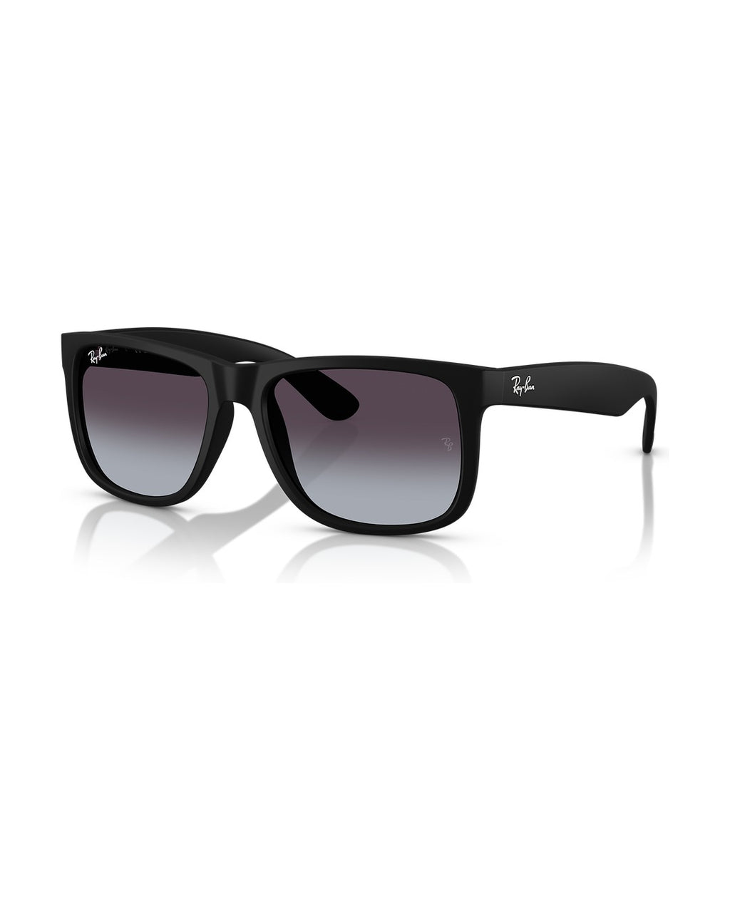Justin Sunglasses - Rubber Black/Solid Color - Ray-Ban