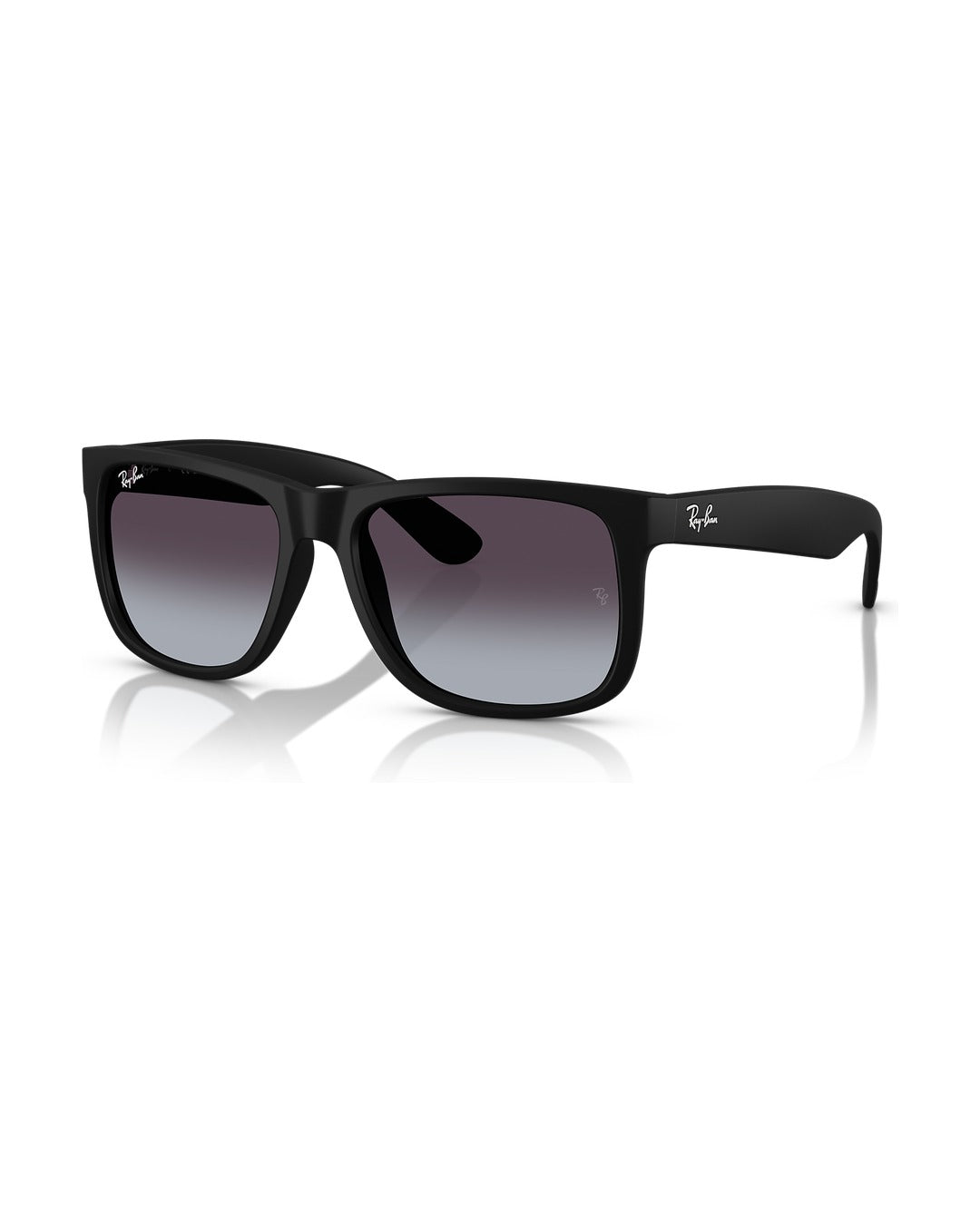 Justin Sunglasses - Rubber Black/Solid Color - Ray-Ban