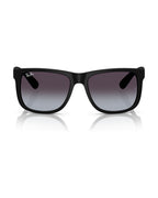 Justin Sunglasses - Rubber Black/Solid Color - Ray-Ban