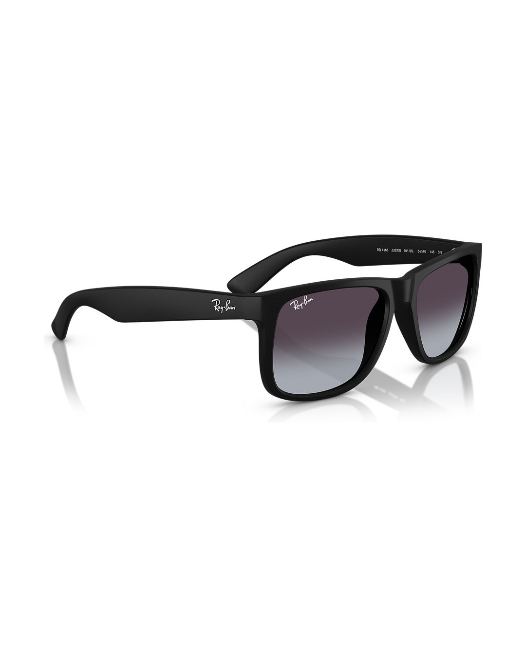 Justin Sunglasses - Rubber Black/Solid Color - Ray-Ban