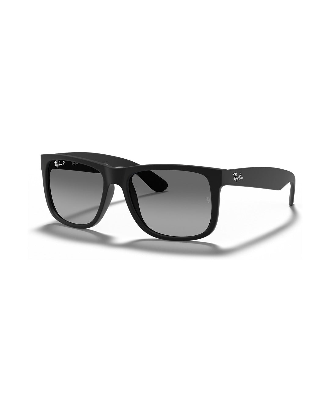 Justin Sunglasses - Rubber Black/Solid Color - Ray-Ban