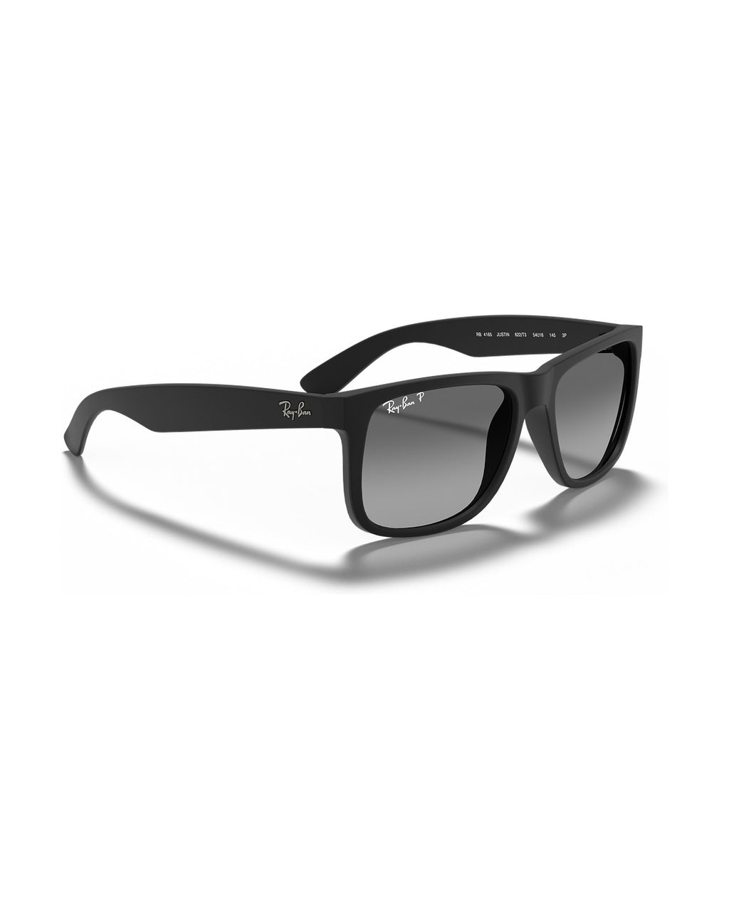 Justin Sunglasses - Rubber Black/Solid Color - Ray-Ban