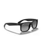 Justin Sunglasses - Rubber Black/Solid Color - Ray-Ban