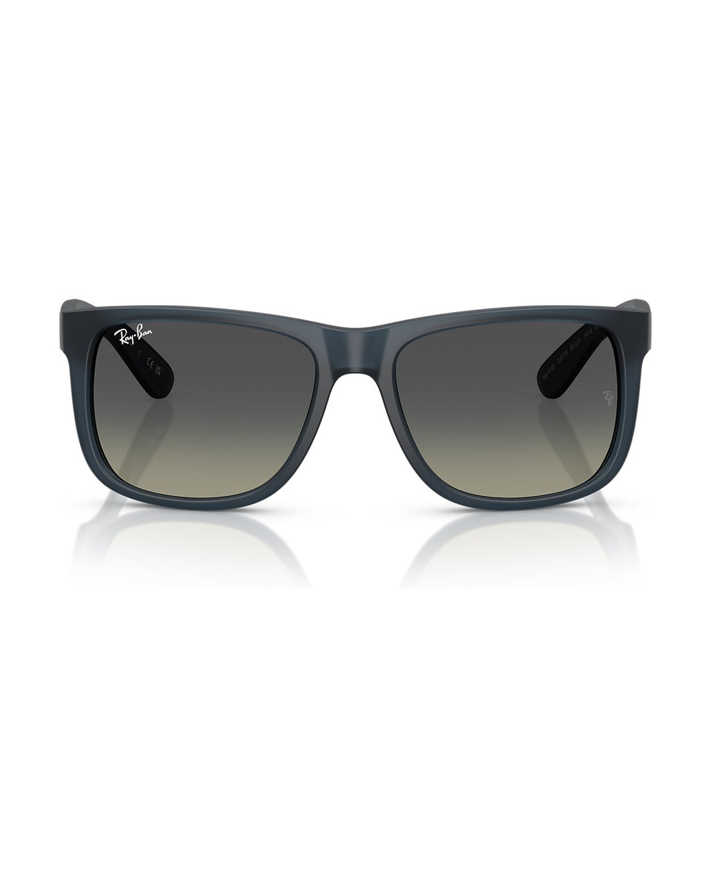 Justin Sunglasses - Rubber Blue/Gradient Grey - Ray-Ban