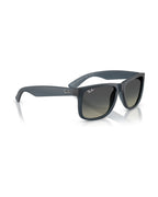 Justin Sunglasses - Rubber Blue/Gradient Grey - Ray-Ban