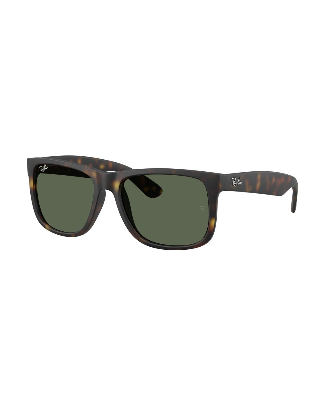 Justin Sunglasses - Rubber Havana/Dark Green - Ray-Ban