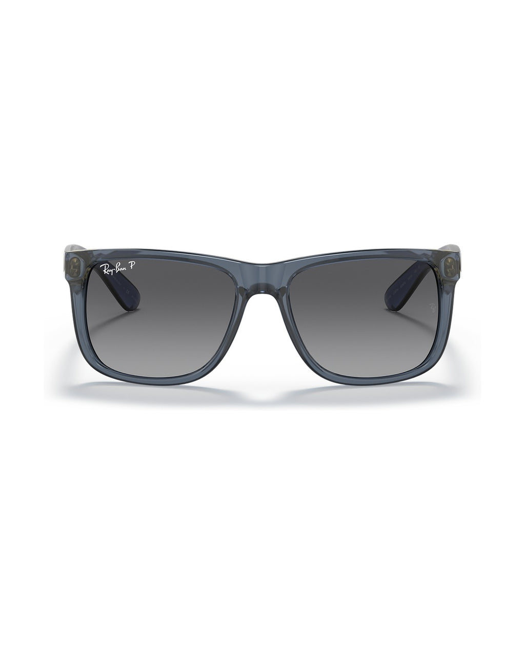 Justin Sunglasses - Transparent Blue/Solid Color - Ray-Ban