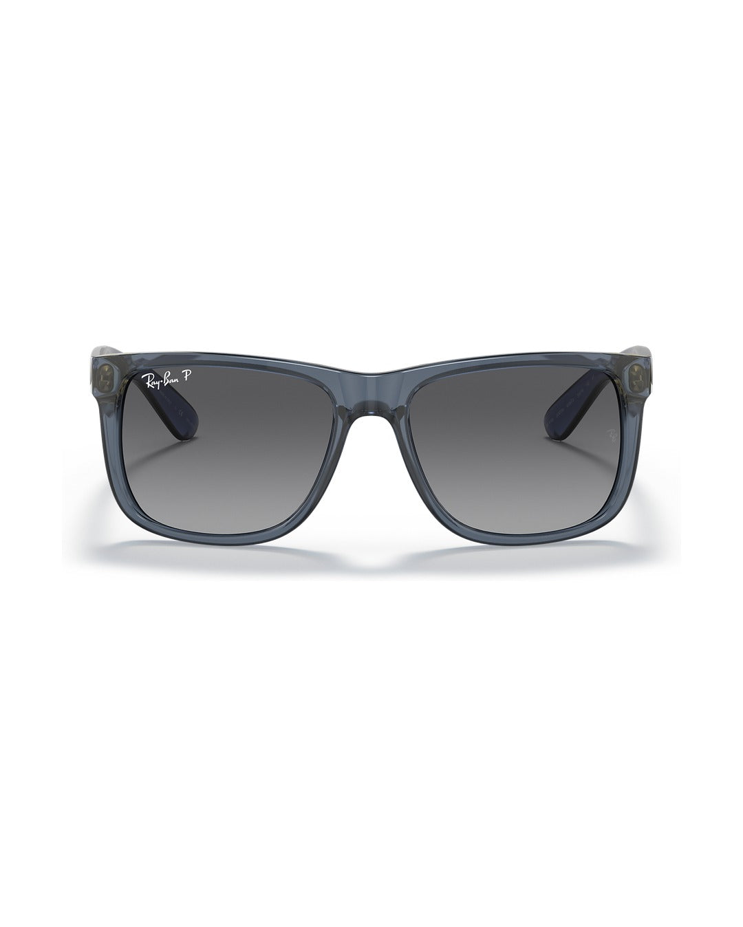 Justin Sunglasses - Transparent Blue/Solid Color - Ray-Ban