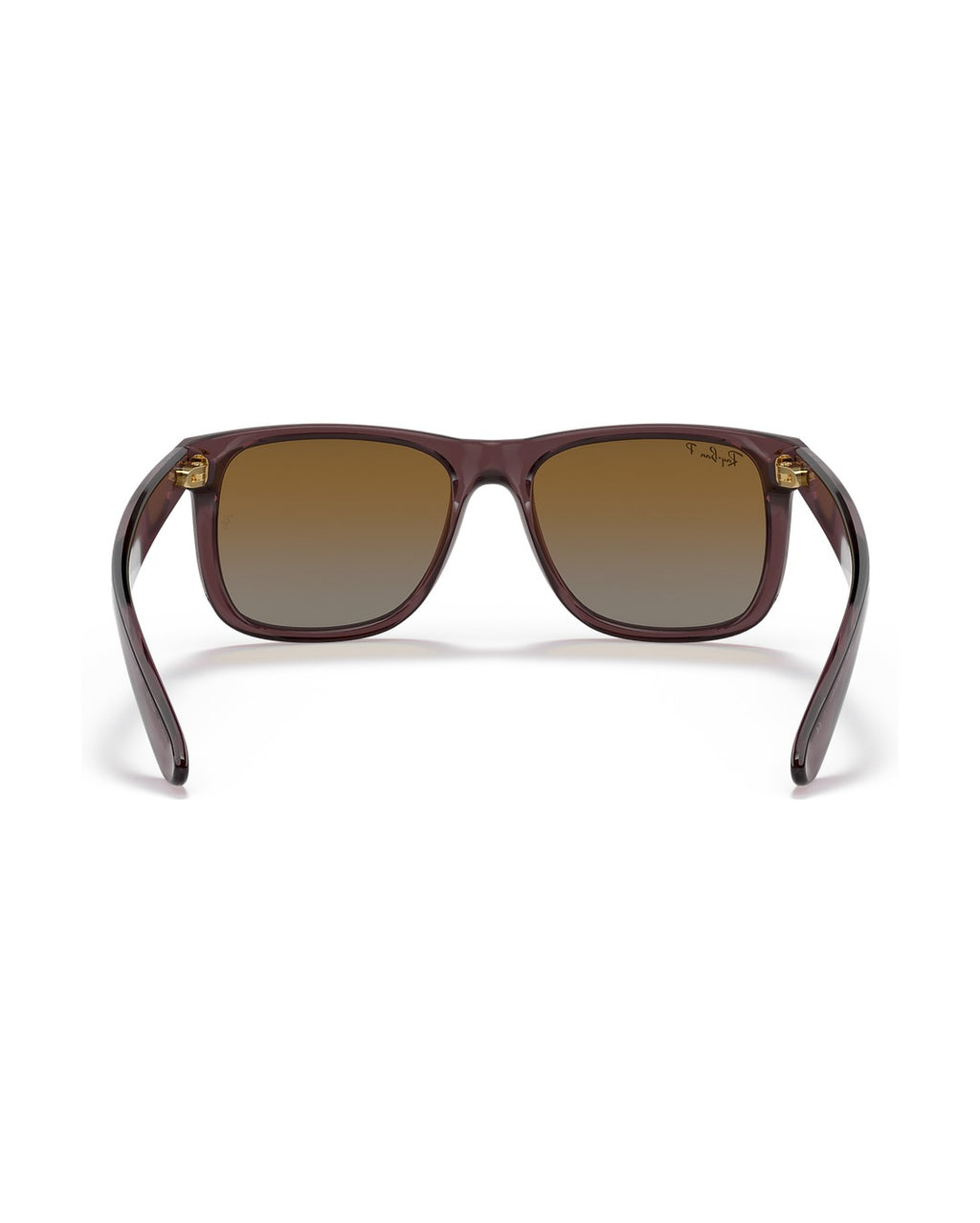 Justin Sunglasses - Transparent Dark Brown/Brown Gradient Polarised - Ray-Ban