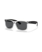 Justin Sunglasses - Transparent/Grey - Ray-Ban