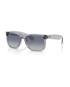Justin Sunglasses - Transparent Grey/Light Grey Gradient Dark Blue - Ray-Ban