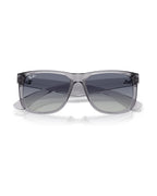 Justin Sunglasses - Transparent Grey/Light Grey Gradient Dark Blue - Ray-Ban