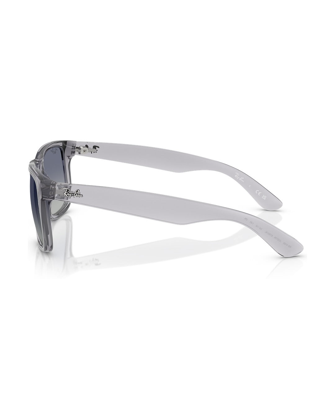 Justin Sunglasses - Transparent Grey/Light Grey Gradient Dark Blue - Ray-Ban