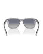 Justin Sunglasses - Transparent Grey/Light Grey Gradient Dark Blue - Ray-Ban