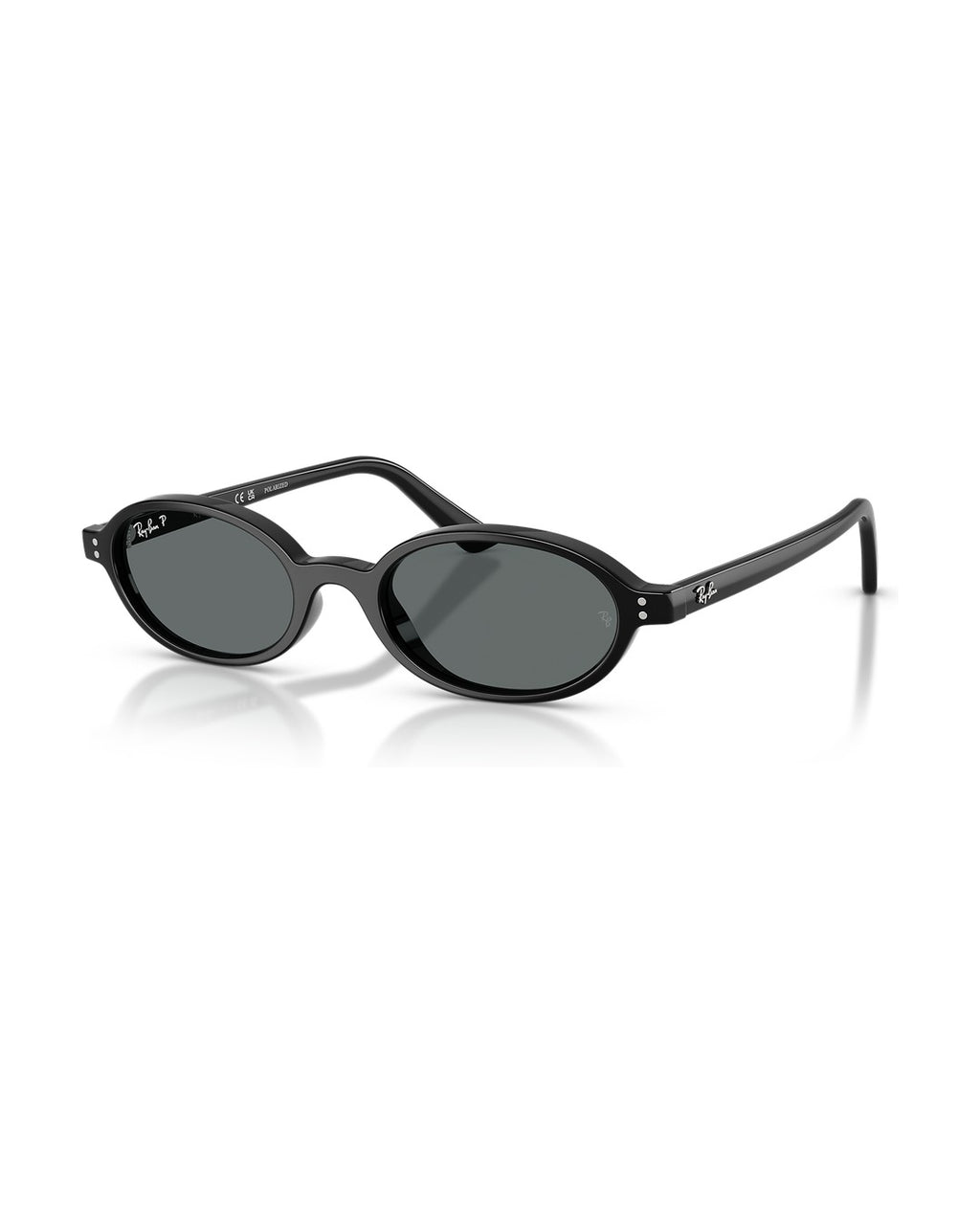 Khal Bio-Based Sunglasses - Black/Dark Grey Polarized - Ray-Ban