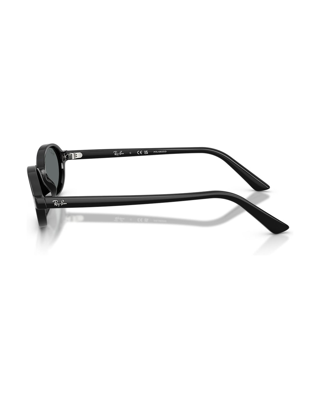 Khal Bio-Based Sunglasses - Black/Dark Grey Polarized - Ray-Ban
