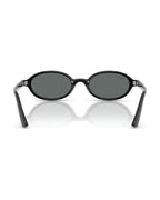 Khal Bio-Based Sunglasses - Black/Dark Grey Polarized - Ray-Ban