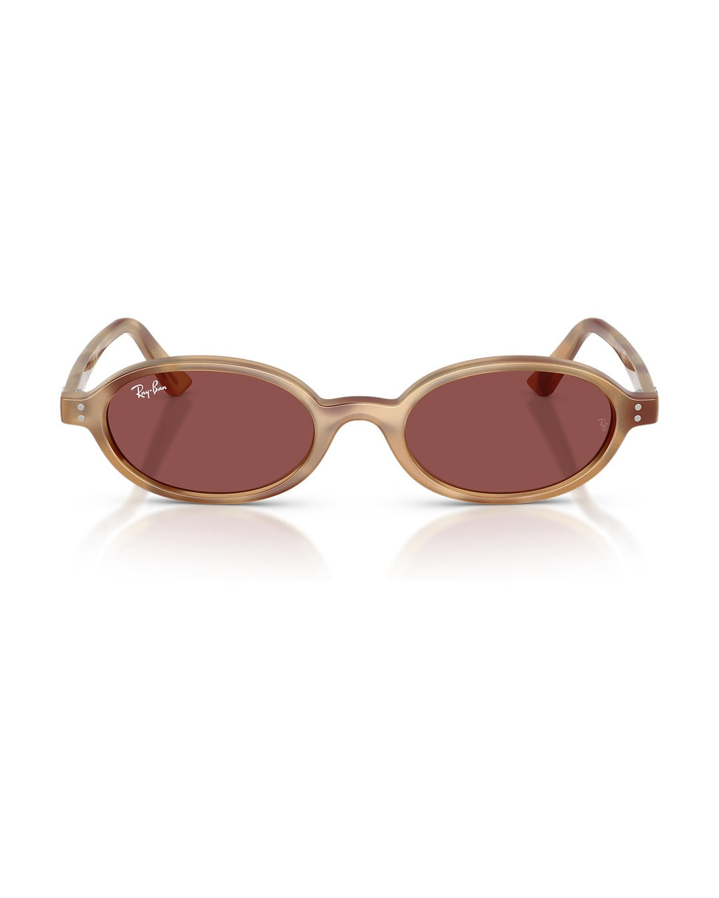 Khal Bio-Based Sunglasses - Cream Havana/Dark Violet - Ray-Ban