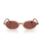 Khal Bio-Based Sunglasses - Cream Havana/Dark Violet - Ray-Ban