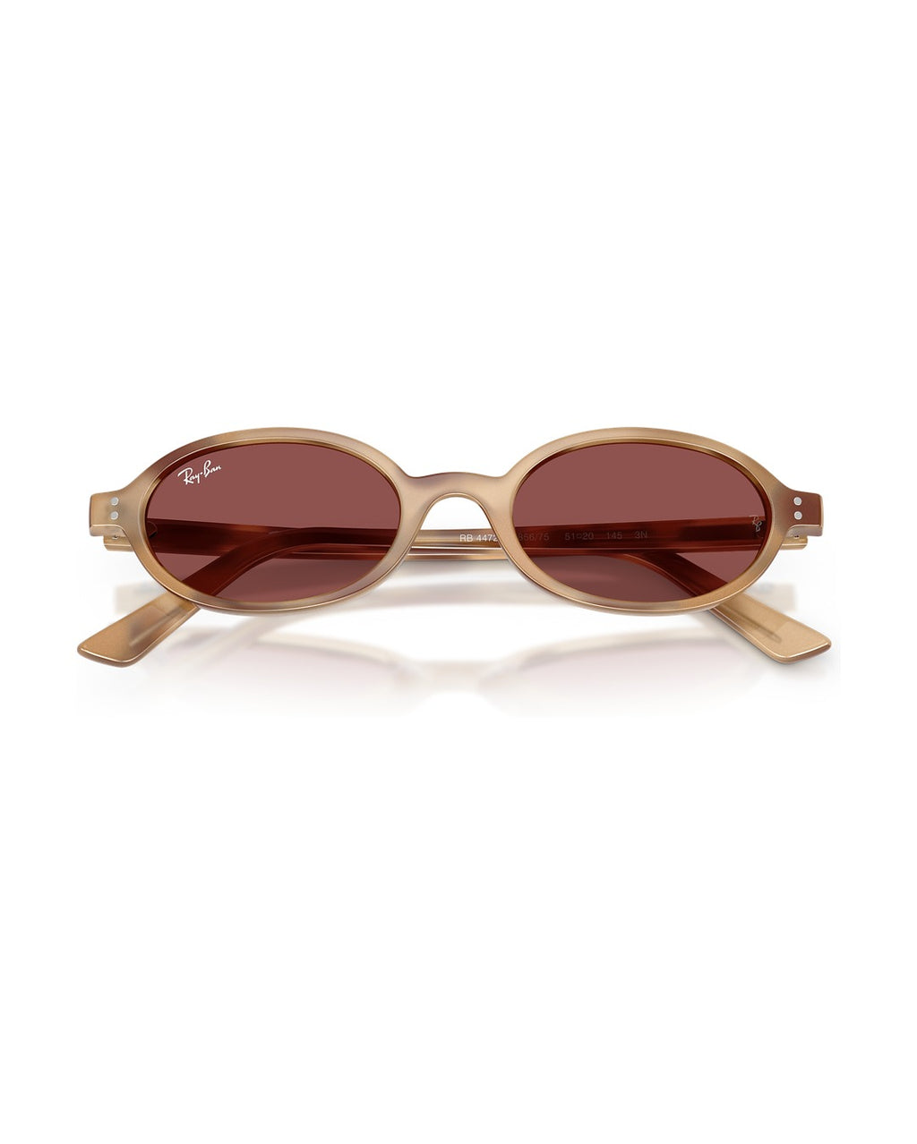 Khal Bio-Based Sunglasses - Cream Havana/Dark Violet - Ray-Ban