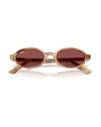 Khal Bio-Based Sunglasses - Cream Havana/Dark Violet - Ray-Ban