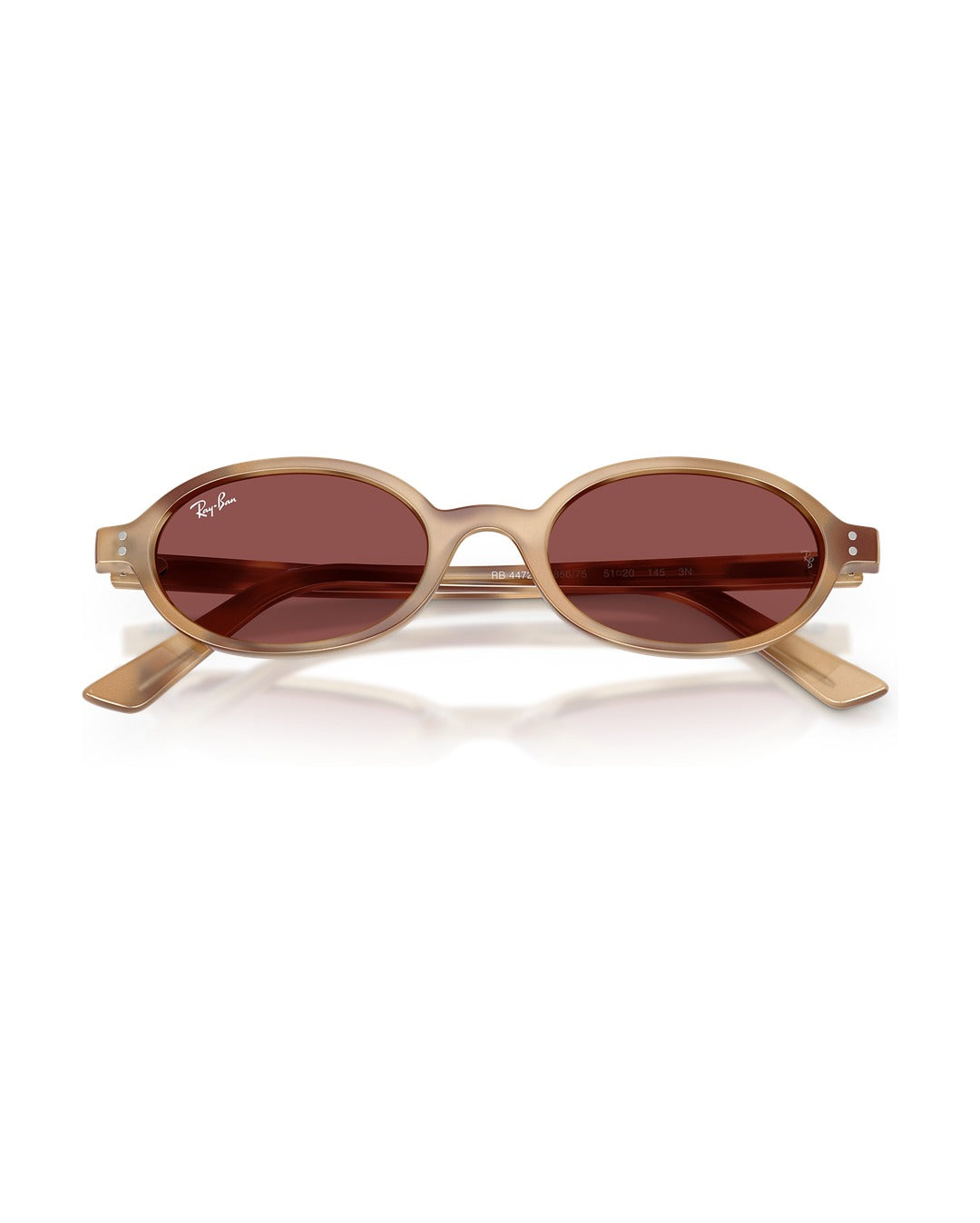 Khal Bio-Based Sunglasses - Cream Havana/Dark Violet - Ray-Ban